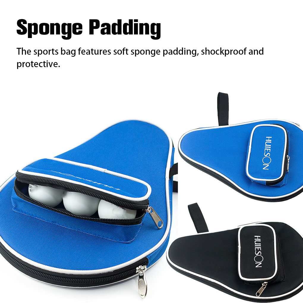 Table Tennis Db - Black/blue Single Table Tennis Racket Bat