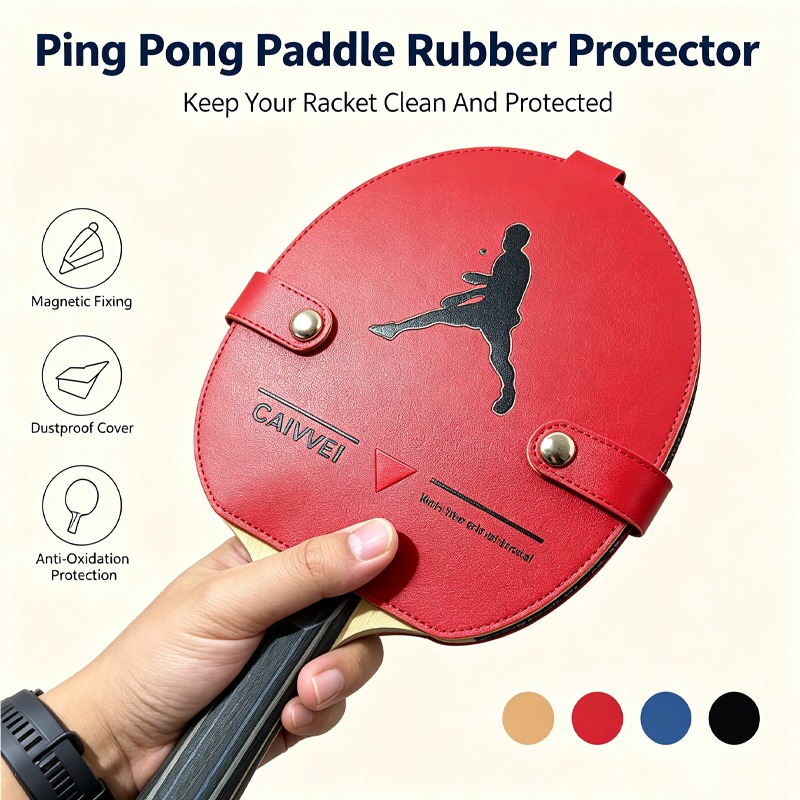 Table Tennis Film - Magnetic Table Tennis Racket Protector Cover