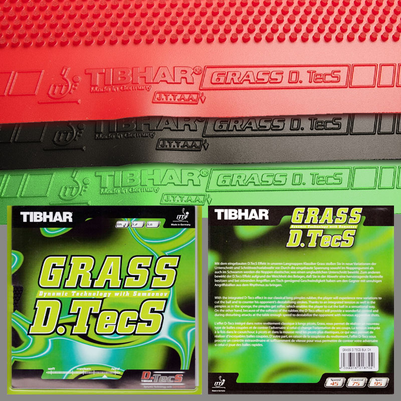 TIBHAR Grass D.TecS Table Tenn - Table Tennis Film review and price