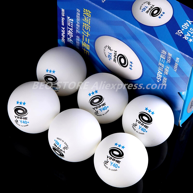 60 balls YINHE 3-star Y40+ H40 - Table Tennis Zlc review and price