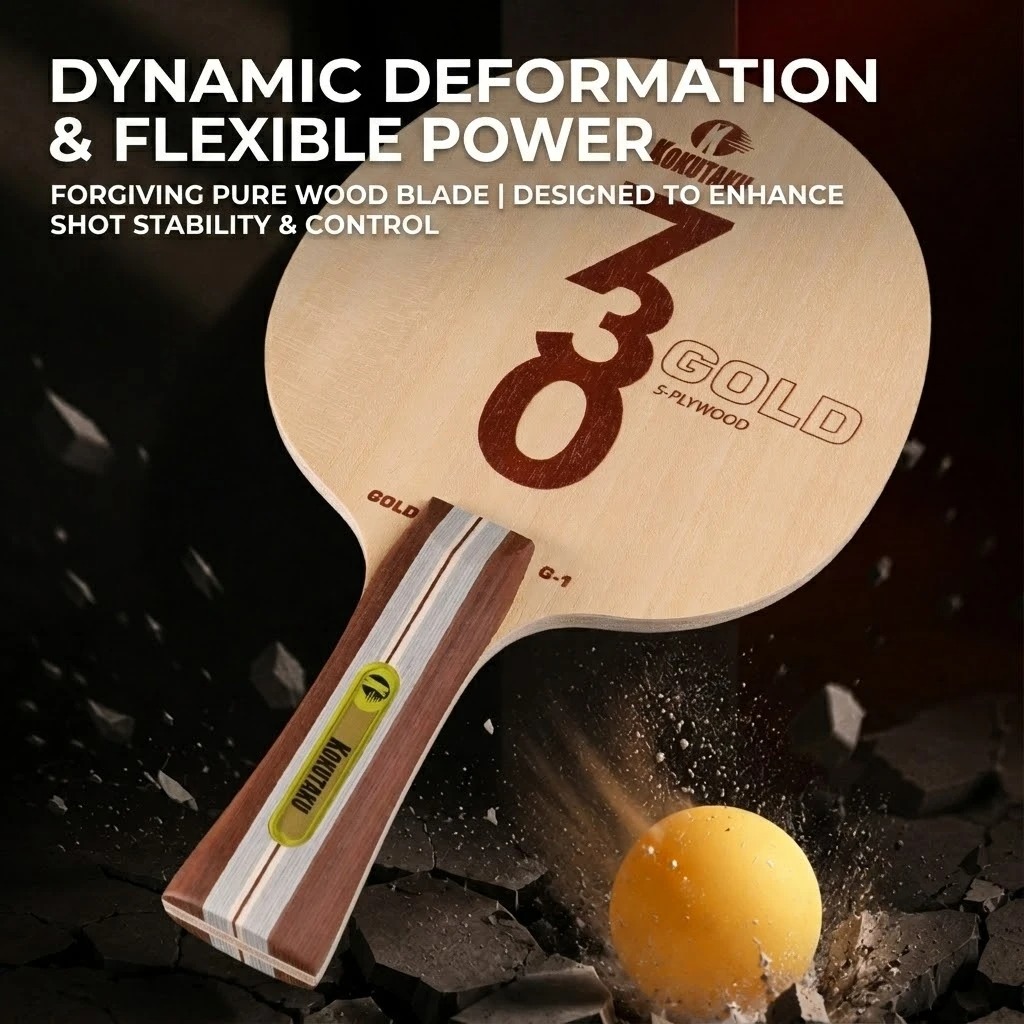 Kokutaku Table Tennis Blade FL - Table Tennis Machine review and price