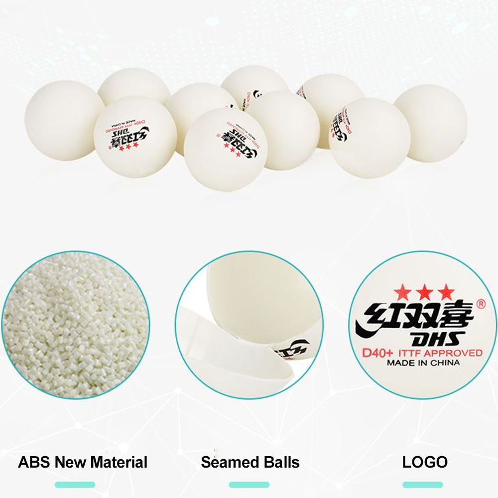 DHS D40+ DJ40+ Ping Pong Balls - Table Tennis Zlc review and price